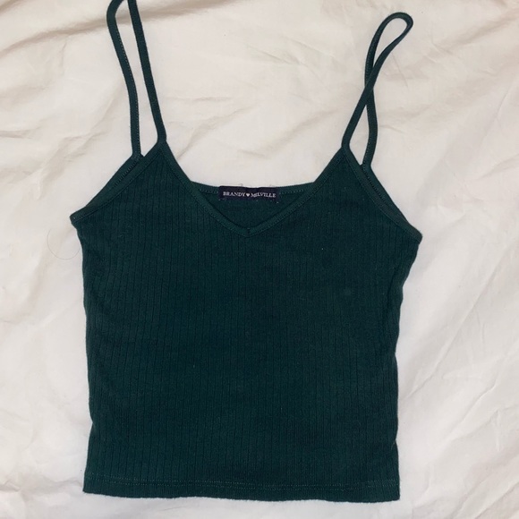 Brandy Melville Forest Green Lorene Tank